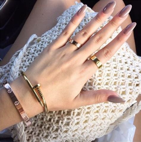 bracelet cartier nail|people wearing cartier nail.